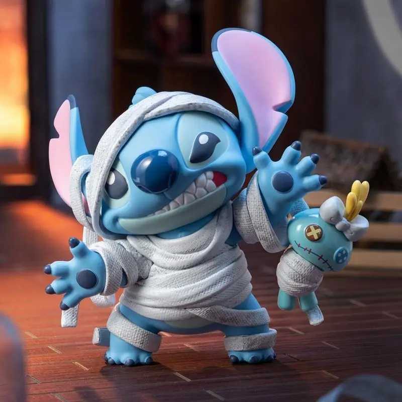 Stitch Pajamas Funny Diary Hip-hop Street 2.0 Blind Box Stitch Figurines Trendy Toys Dolls Desktop Ornaments Birthday Gift W250529