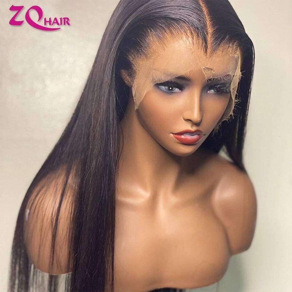 Bone Straight 100% Wigs Frontal 13x6 Natural Black 4x4 13x4 HD Lace Front Human Hair Wig For Women