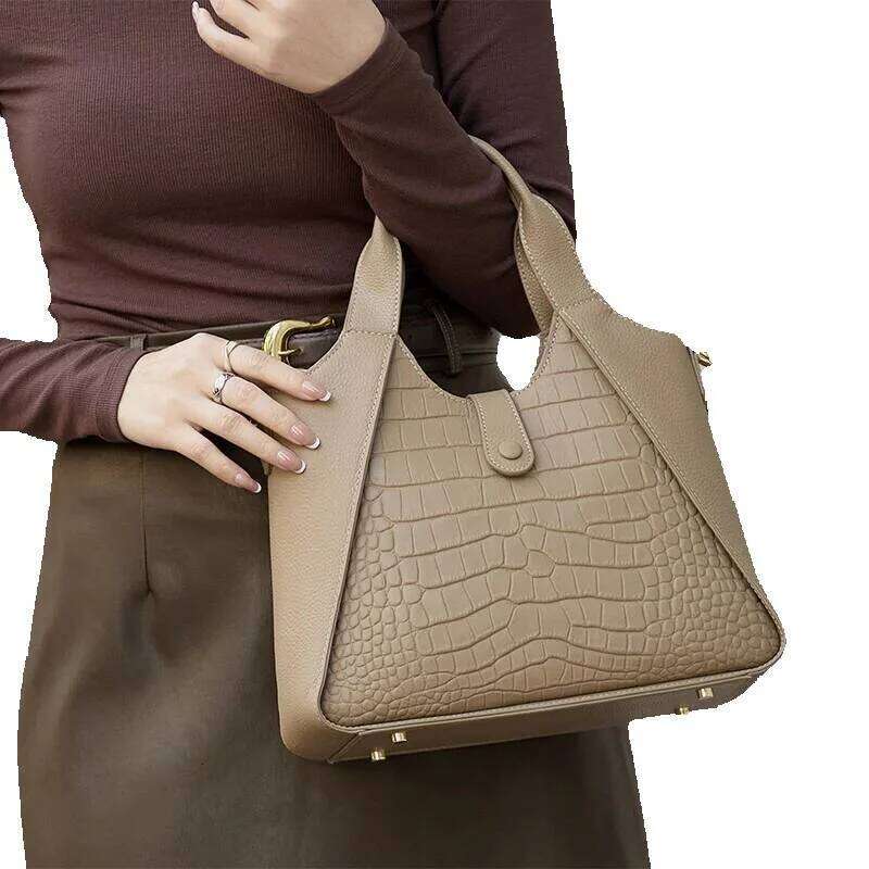 Designer Luxury High Quality ZOOLER Handmade Real Genuine Bag Women Shoulder Bags Female Cow Leather Handbag Fashion Purses Hot#Yc367