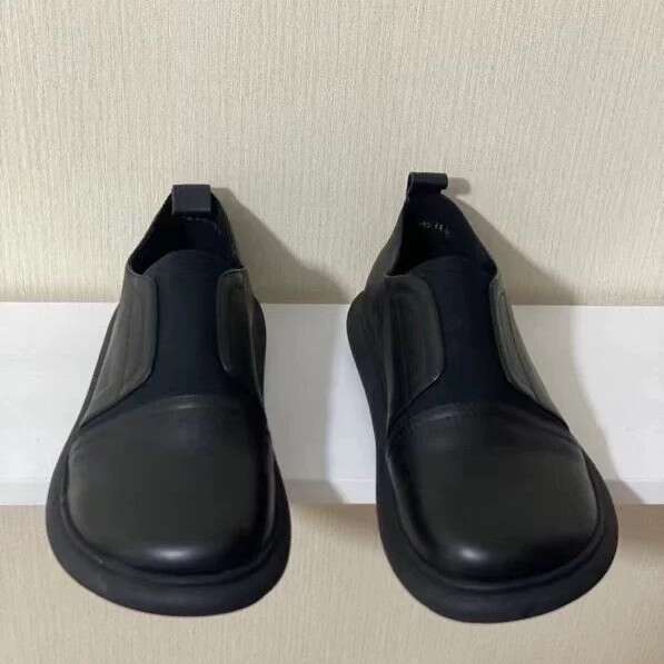 Genuine Large Casual Round Toe Flat Comfortable Small Leather 2025 New Spring Versatile Loafers Women's Shoes