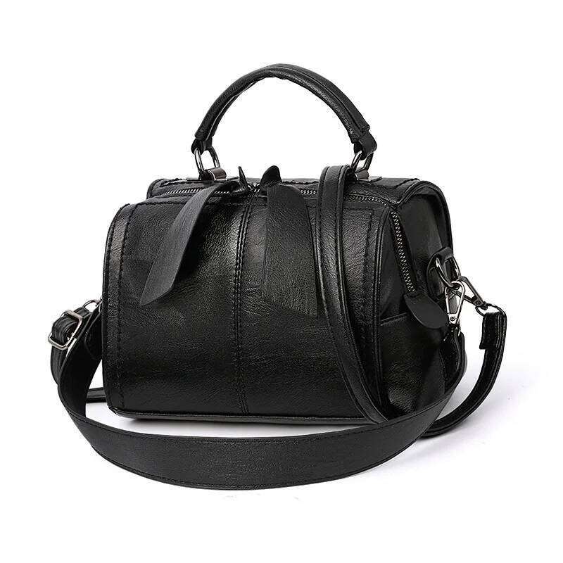 Fashion Soft Leather Pillow New Handbag Large Capacity Women's Shoulder Office & Work Shopping Crossbody Bag