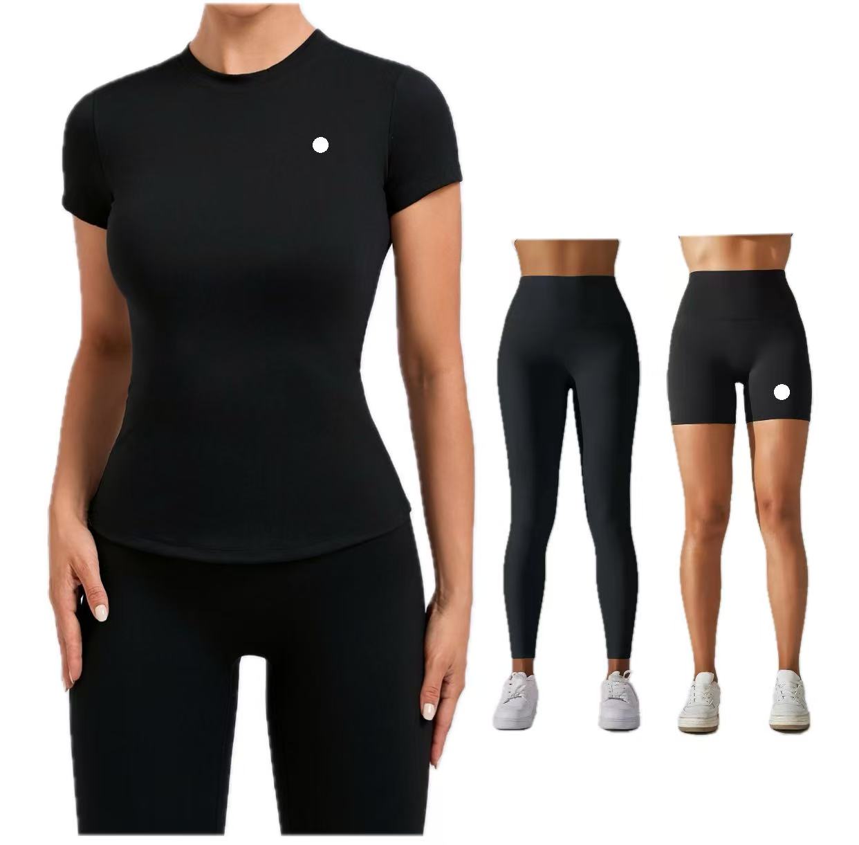 New Women Yoga T-Shirts Women's T-Shirt swiftly tech long sleeve High-Elastic Breathable Running Top Quick Drying Seamless Short Sleeve Sport-Cycling gym T-Shirts