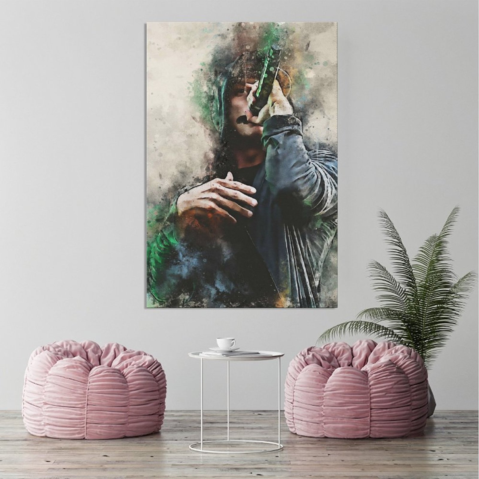Wall Art Painting RAPPER NF HIP HOP Canvas Prints Wall Painting Wall Art Decor Print Picture Paintings for Living Room Home Decor Luxury Unframe