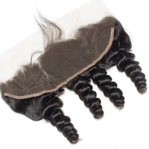 HD 13*4 Transparent Lace Human Hair Frontal Loose Wave