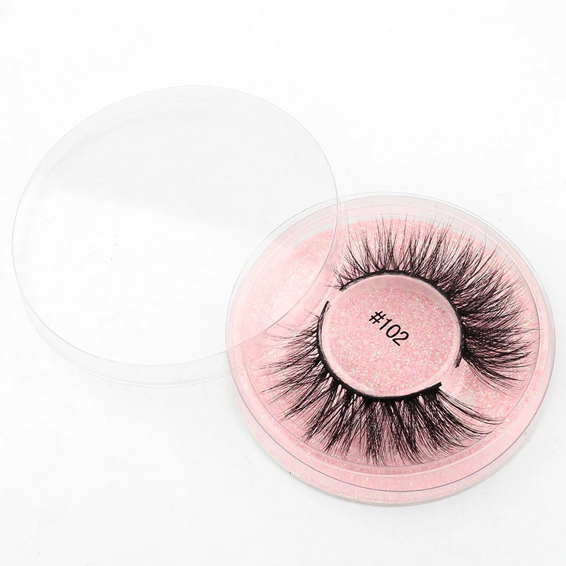 Eyelash Wholesale 42050100 Pcs 3D Mink Lashes Natural False Eyelashes Reusable Messy Fake Lashes In Bulk Cilios Makeup 250530