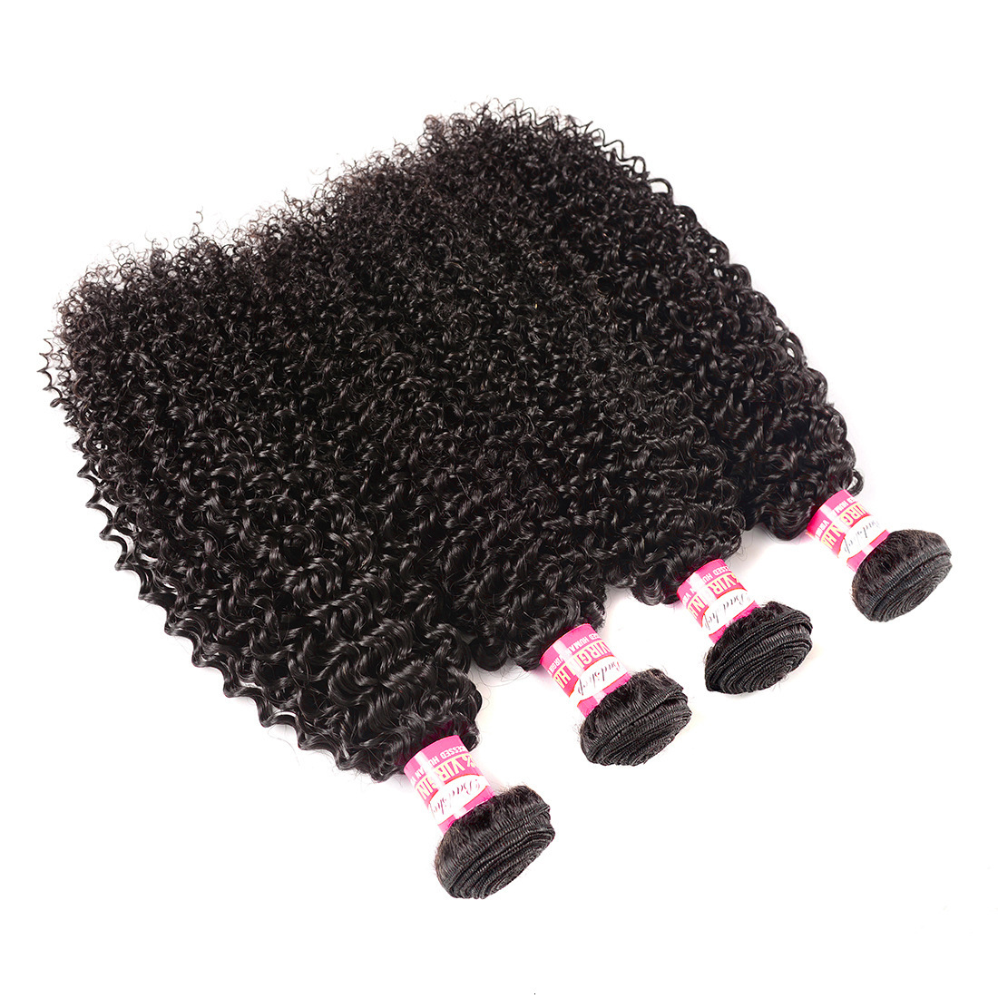 Kinky Peruvian Curly Hair Bundles Real Human Hair Weft 100g