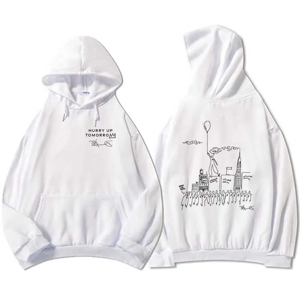 Men Clothes TheWeekend Hurry Up Tomorrow Album Hoodies Hip Hop Unisex Streetwear Sweatshirts Men Round Neck 2025 New Pullovers W250530