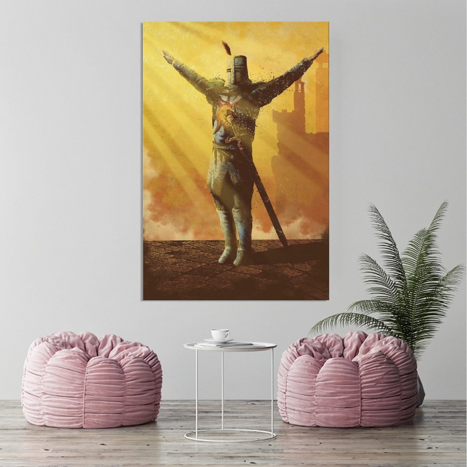 Wall Art Painting Solaire Dark Souls Canvas Prints Wall Painting Home Decor Luxury Decor Print Picture Paintings for Living Room Unframe