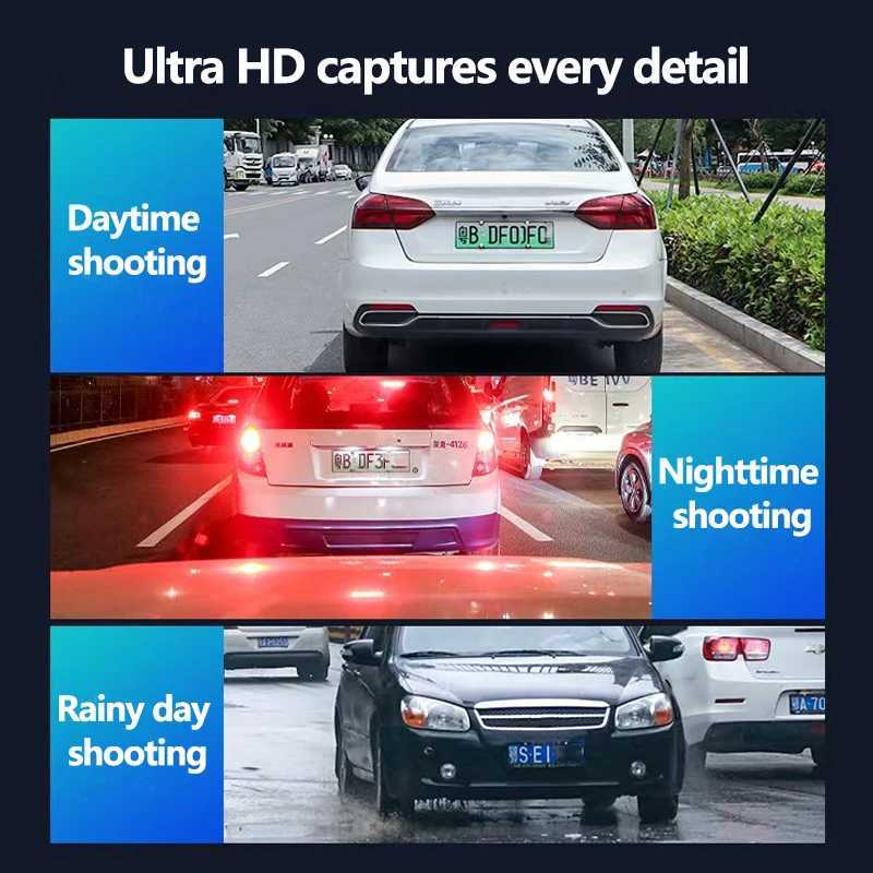 Car dvr Dash Cam auto 4K WiFi Front Camera Mini Car dvr Video Recorders Night Vision 24H Parking Monitor surveillance Recording camera R250529