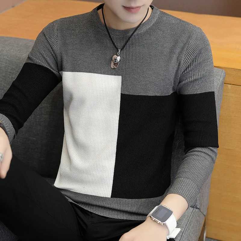 2025 Winter New Arrival Warm Sweaters O-Neck Wool Sweater Men Brand Clothing Knitted Cashmere Pullover Men m-3xl W250530