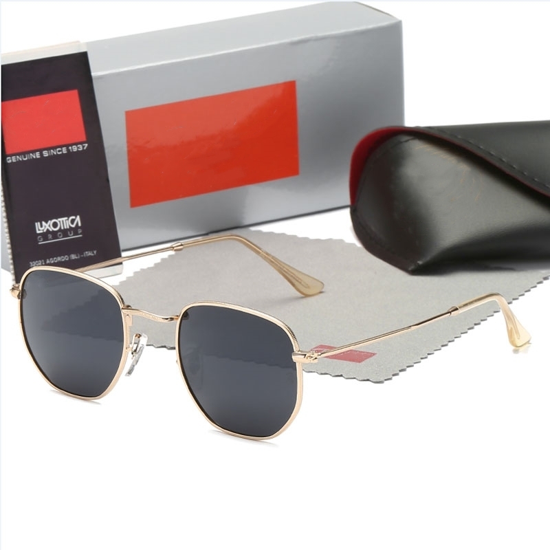 Men Sunglasses Classic Brand Retro women Sunglasses Luxury Designer Eyewear Metal Frame Designers Sun Glasses Woman ML 3447 3548 box