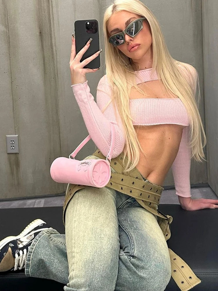 Vintage Women Distressed Flared Denim Pants Belts Straight Slim Jeans for Lady Fashion High Street Washed Dragging Chic 250530