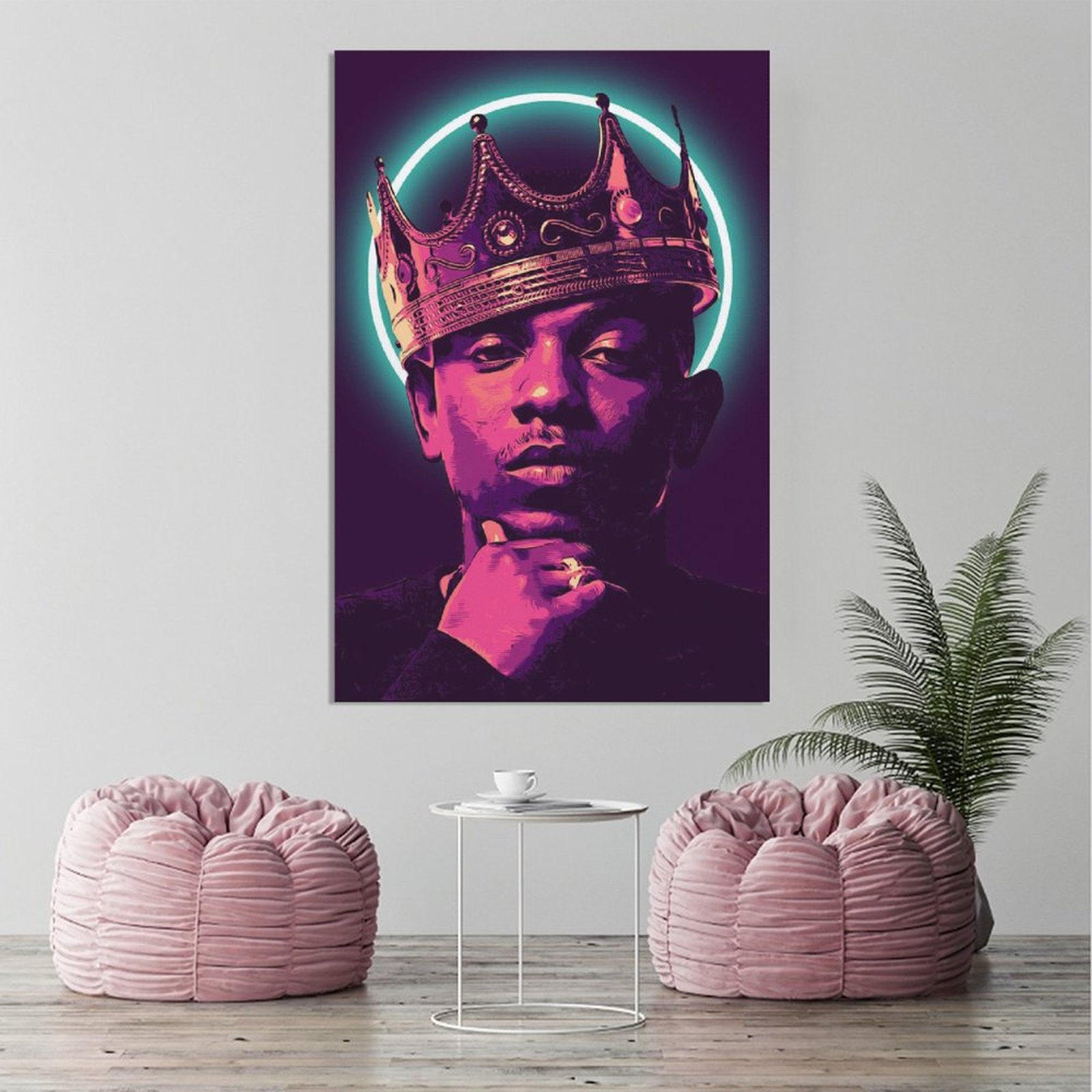 Wall Art Painting RAPPER Kendrick Lamar HIP HOP Canvas Prints Wall Painting Home Decor Luxury Decor Print Picture Paintings for Living Room Unframe