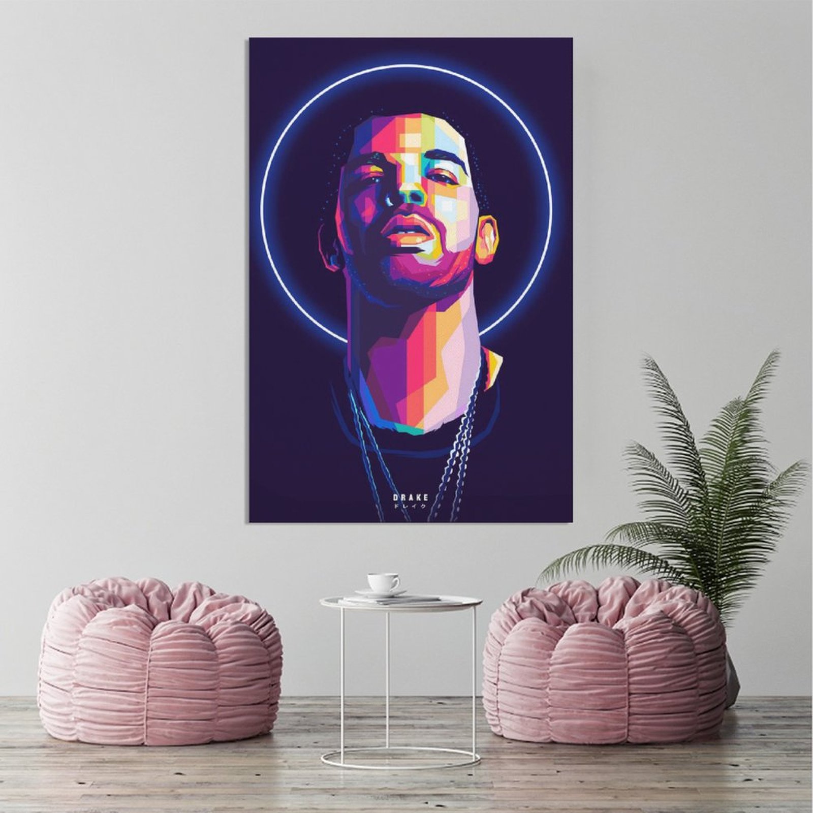 Wall Art Painting RAPPER Drake HIP HOP Canvas Prints Wall Painting Wall Art Decor Print Picture Paintings for Living Room Home Decor Luxury Unframe