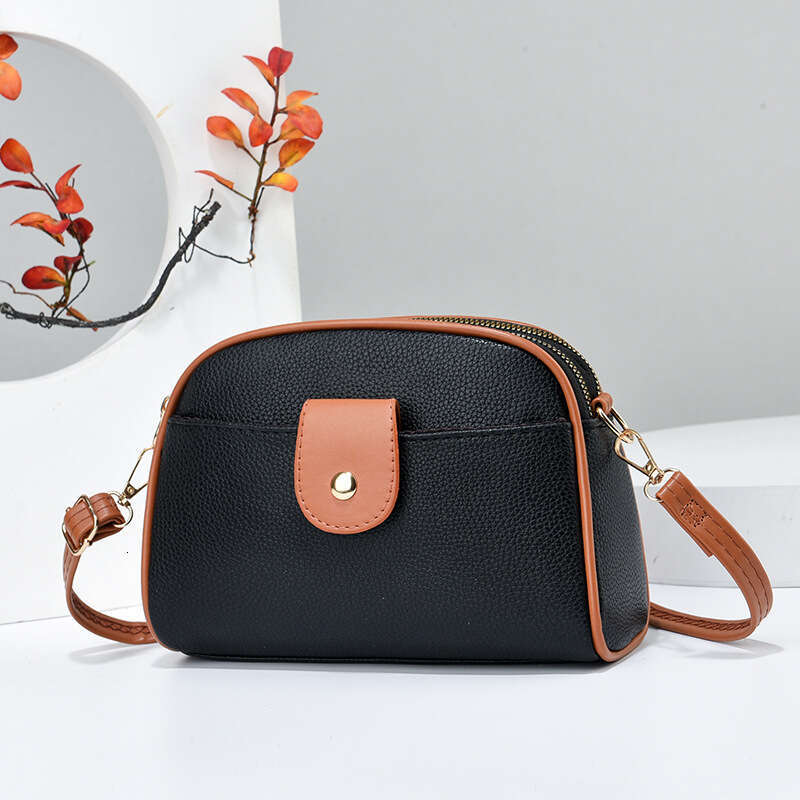 Crossbody Bag for Women, Textured Shoulder Versatile Mobile Phone Bag, 2025 New Fashion, Guangzhou Shiling Bags