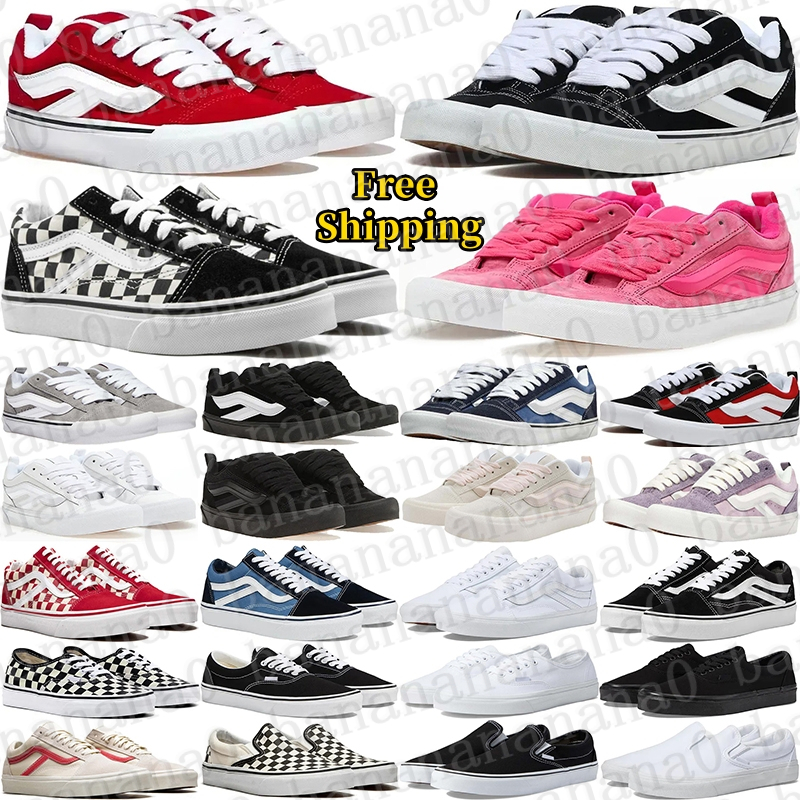 Free Shipping Designer vansy skool sneakers Shoes chaussure for mens womens white men trainers scarpe Plate-forme casual luxury fashion