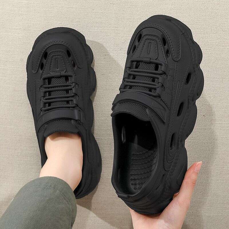 Cave Shoes Men's Designer Sandals Summer Outdoor Wear Thick Soled Anti Slip EVA Anti Odor Breathable Sandals Beach Slippers Women's Luxury S
