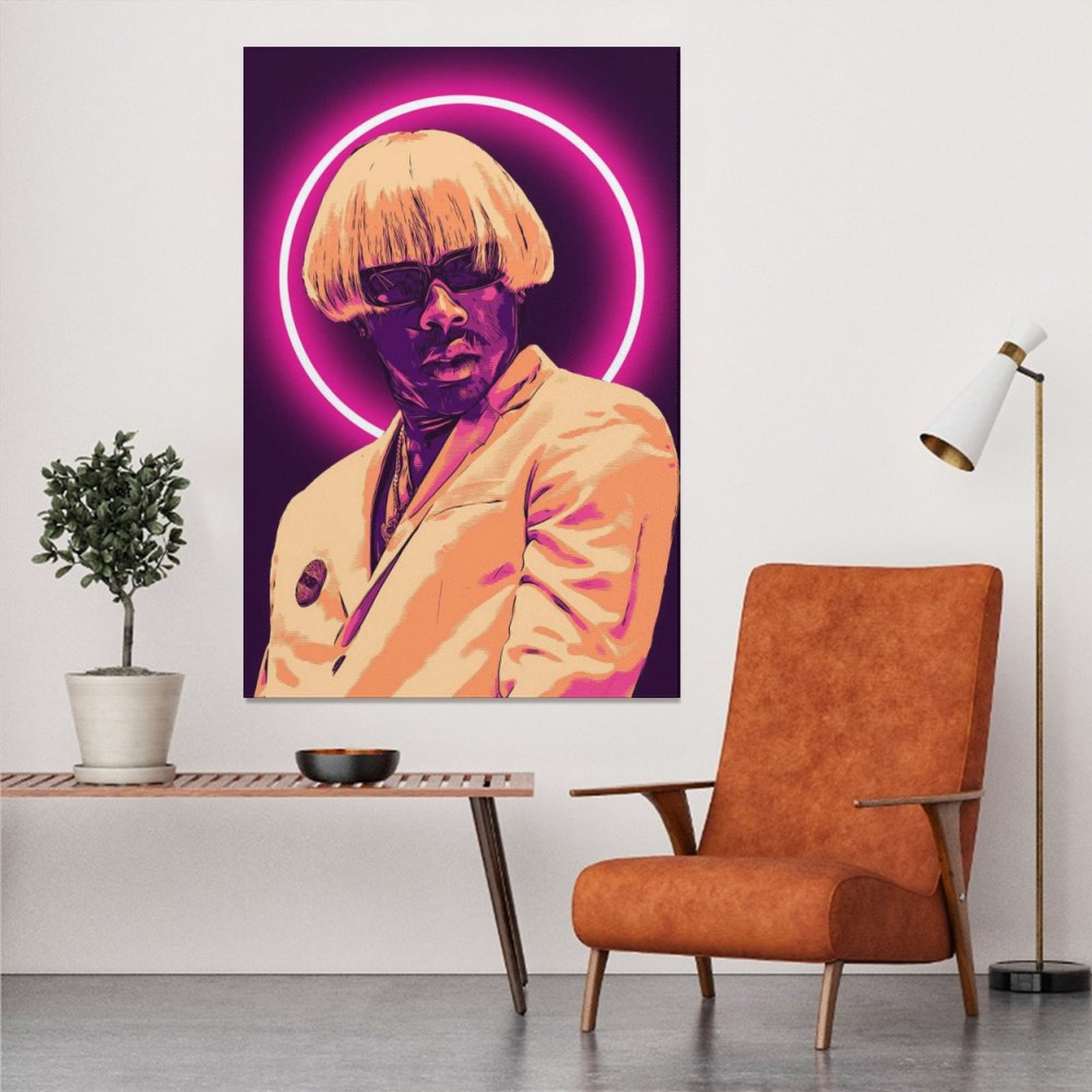 Home Decor Luxury Painting RAPPER Tyler The Creator SINGER Canvas Prints Wall Painting Wall Art Decor Print Picture Paintings for Living Room Unframe 