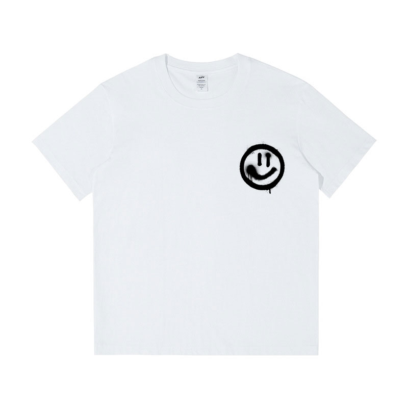 Tengyu97 Designer T-shirts for Women 100% Cotton Simple Style Printed Casual Summer Short Sleeve Female Tops O-neck 2025 New Design High-quality Daily