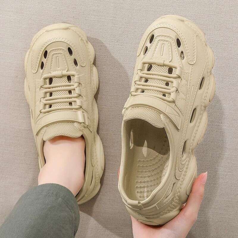 Cave Shoes Men's Designer Sandals Summer Outdoor Wear Thick Soled Anti Slip EVA Anti Odor Breathable Sandals Beach Slippers Women's Luxury S