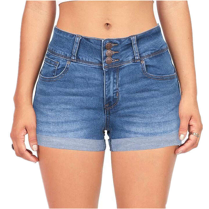 Shorts Women Denim Shorts New Style Colors Sizes Waist Cinching Stretch Denim Shorts Hot Pants For Women S XXXL Jean Shorts