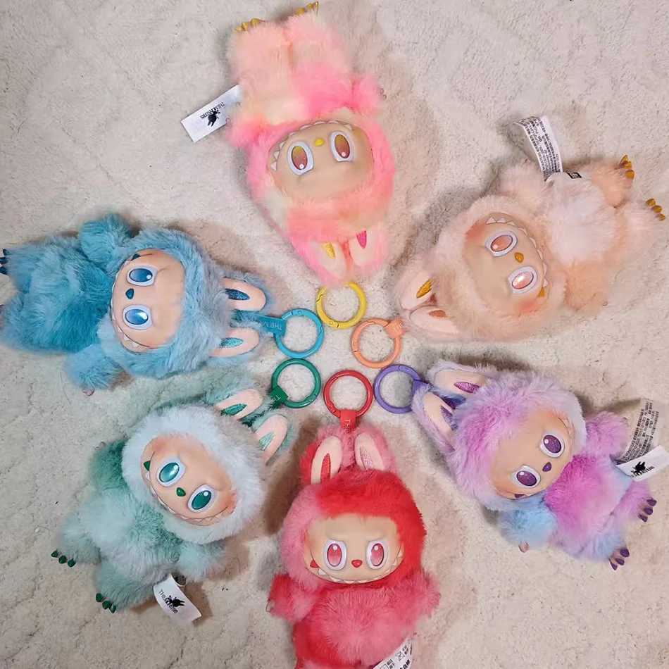 For Labubu V3 New The Monsters Stitch Big Into Energy Series Vinyl Pendant Blind Box Kawaii Figure Face Doll Keychain Gift T250530