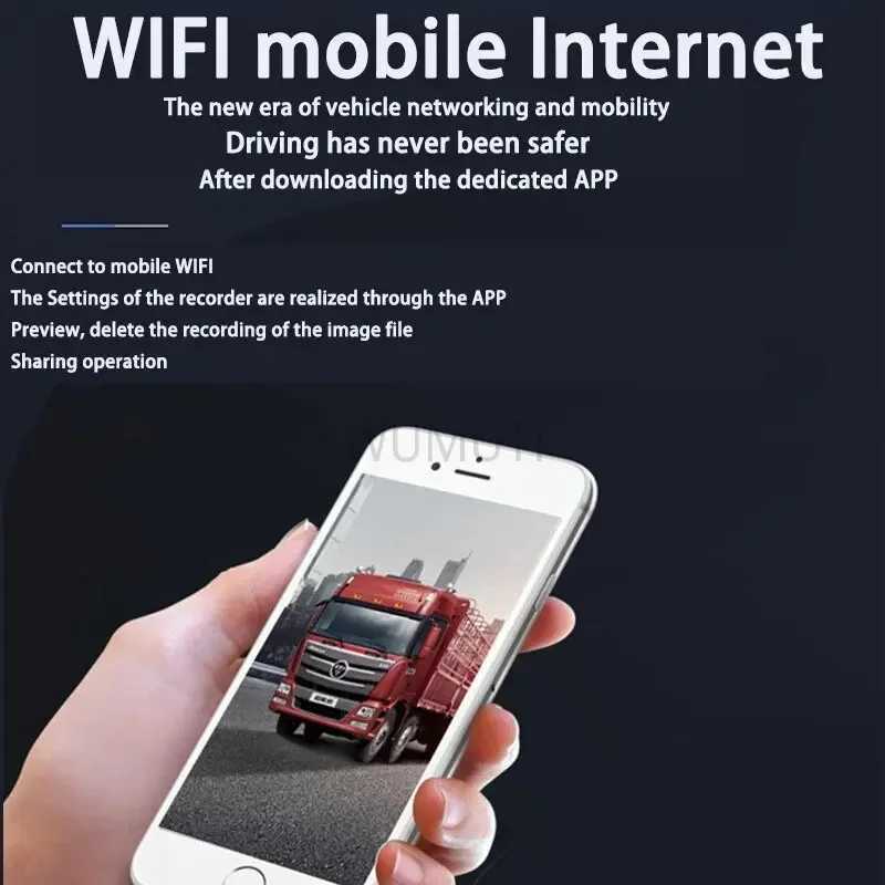 Car dvr Mini Hidden Car Camera Dashcam Front Car Recorder Built In WiFi Car dvr Video Loop Recording With APP Controlcar box R250529