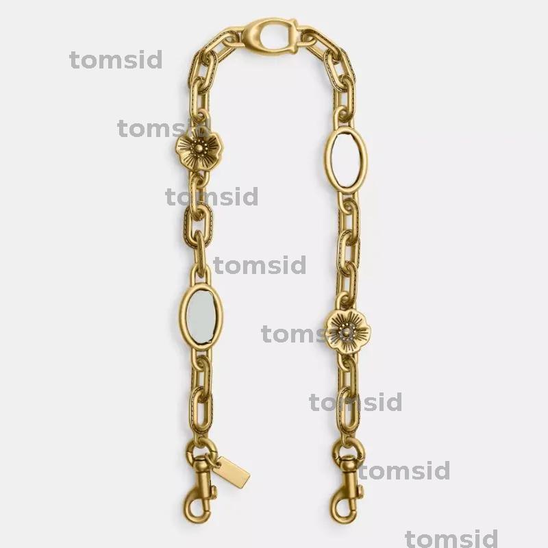 Elegant Womens Initial Keychain Stylish Letter Charm Long Chain Bag cessory Versatile Car Key Buckle Jewelry Keyring L250928KOFV