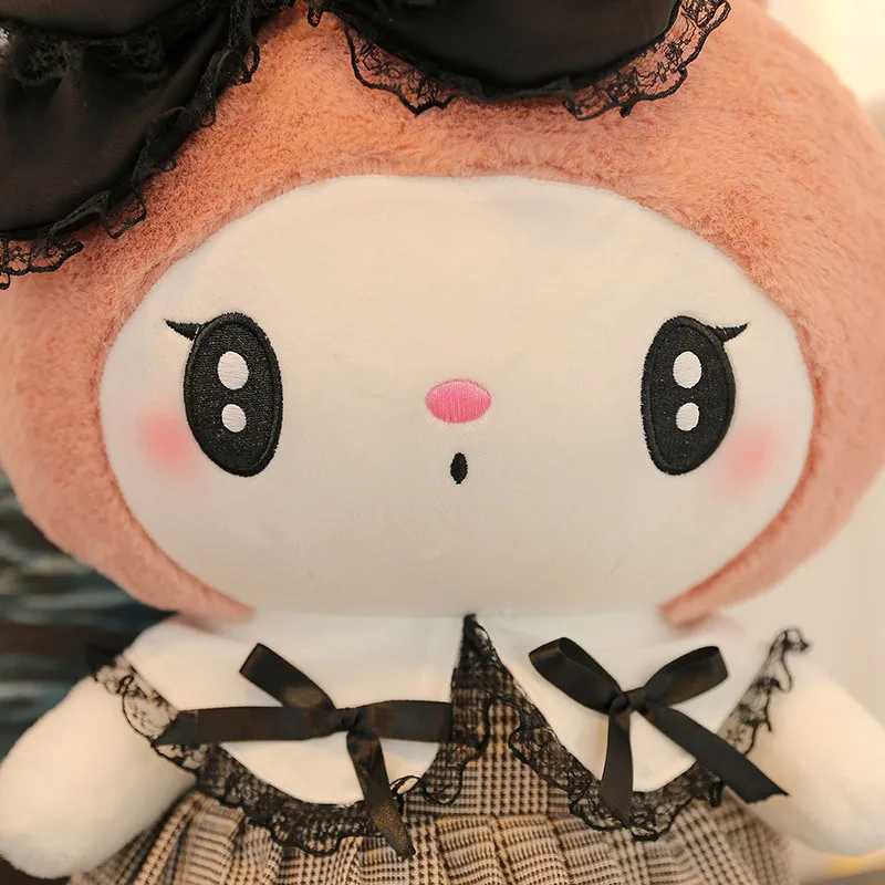 Sanrio Oversized Sanrio Hello Kitty Kuromi Melody Stuffed Toys Soft Throw Pillow Plush Dolls Kids Birthday Valentines Gifts for Girls w250530