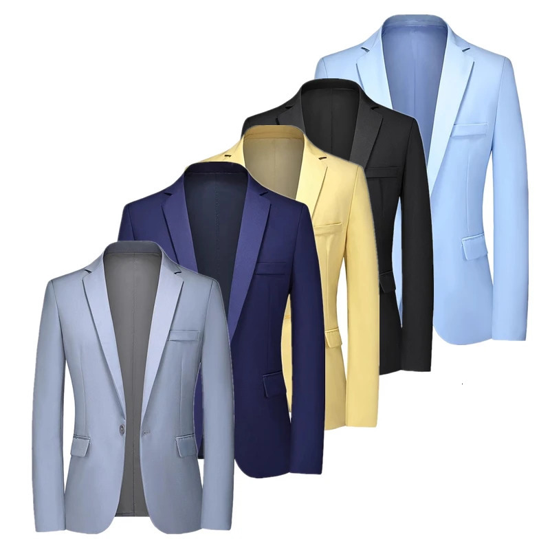 mens suit career jacket business casual small suit single west tops 250527