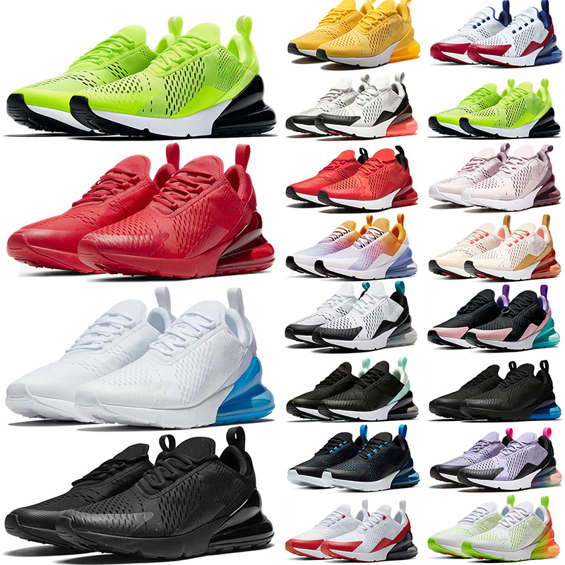 270 270s Running Shoes for men women designer triple black white red dusty cactus metallic gold topaz gold Hot Punch mens trainers outdoor sports sneakers