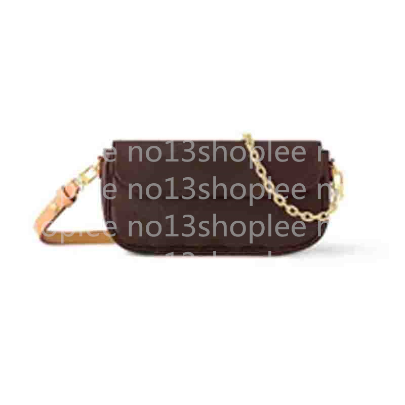 Luxury Designer Black Tote Bag Women Green White Leather Small Shoulder Bags