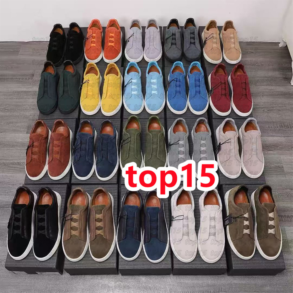 zegnashoes Ermenegildos trainer sneaker casual shoes for men women Lace-Up business social party quality leather chunky sneakers formal mens outdoor shoe