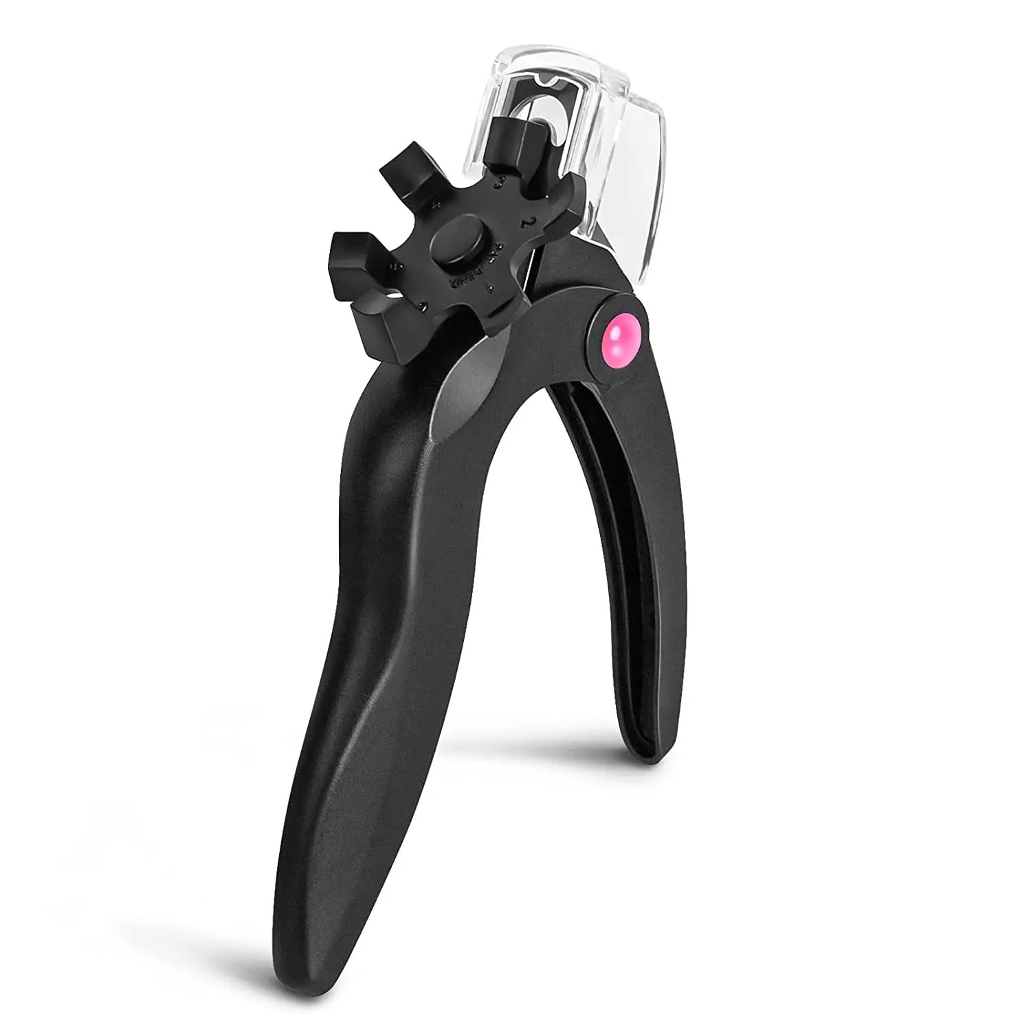 Nail Clippers for Acrylic Nails with Sizer and Catcher Adjustable Nail Tip Cutter with Length Measurement Dial. 250530