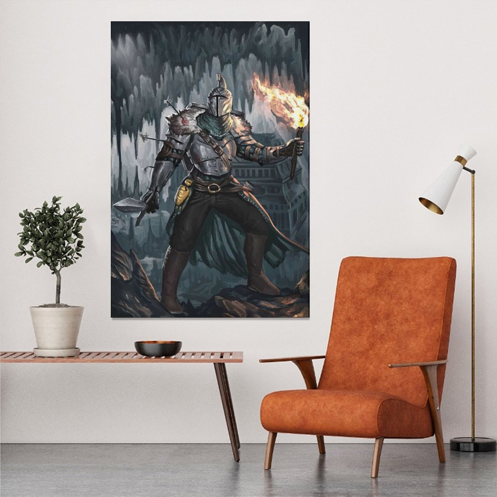 Wall Art Painting GAME Dark Souls Canvas Prints Wall Painting Wall Art Decor Print Picture Paintings for Living Room Home Decor Luxury Unframe