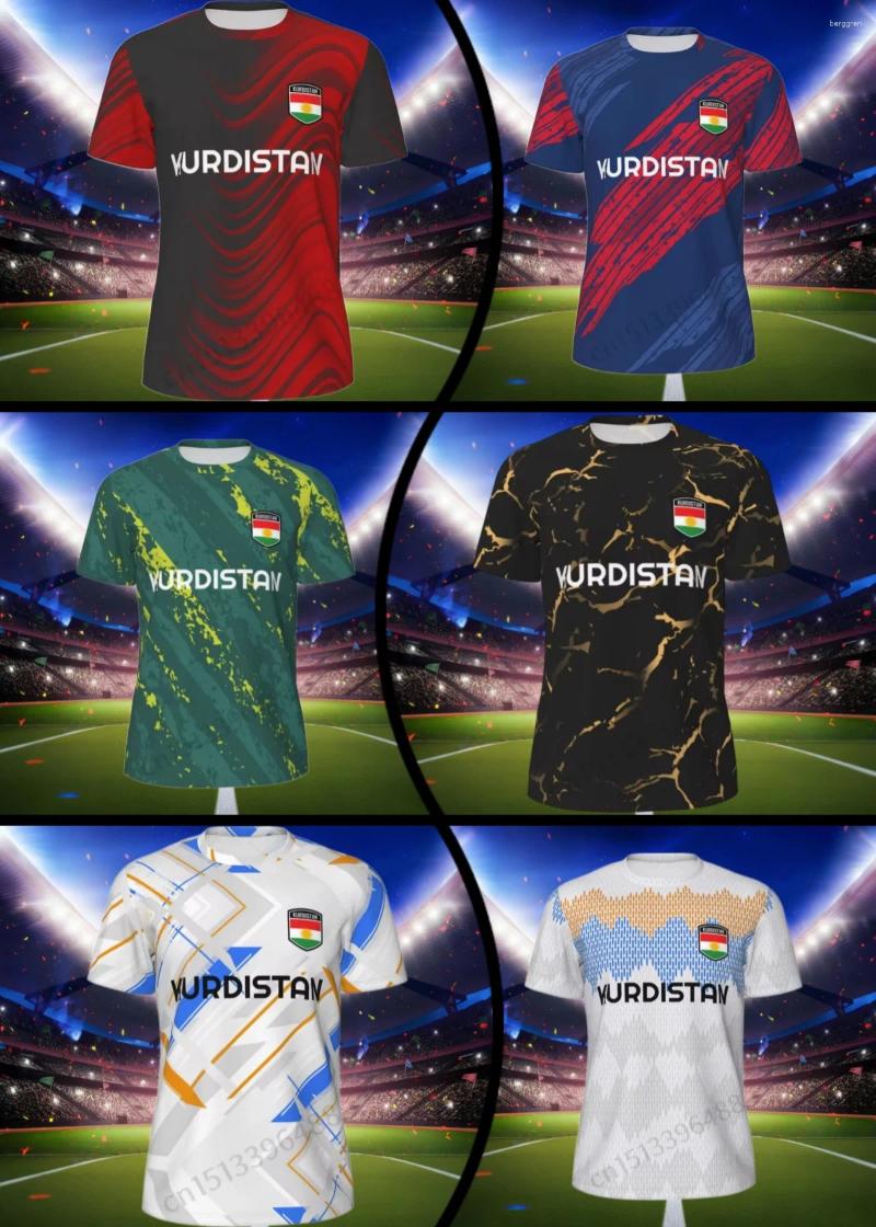 Men's T Shirts Casual Kurdistan 3D Printed Shirt Quick-Dry Short-sleeved Mesh T-shirt For Unisex Running Bike Tennis Fitness Fans