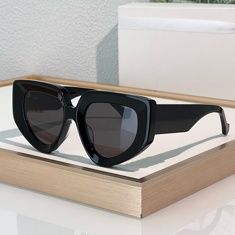 Designer Sunglasses For Women Men Thick Frame Acetate Fiber Eyewear 40154 Luxury Sunglasses Fashion Goggles UV400 Protection Glasses With Box