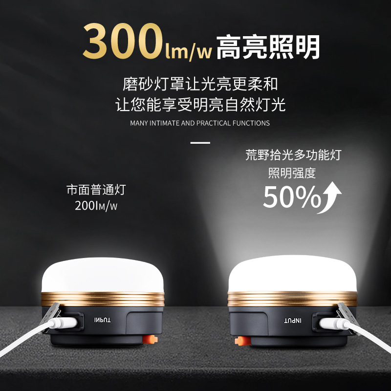 Outdoor camping lights tent lights hanging outdoor lights lighting long battery life camp tent camping canopy portable lights
