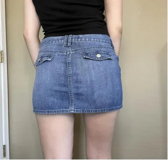 Korean simple denim skirt lace embroidered womens summer sweet and cool style high-waisted slim short skirt 250527