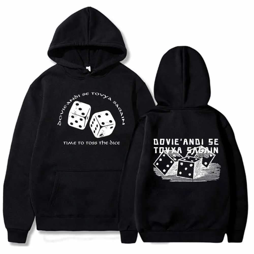 Wheel of Time To Toss The Dice 2023 Printed Hoodies Pullover Hoodie Sweatshirt Streetwear Autumn Winter W250530