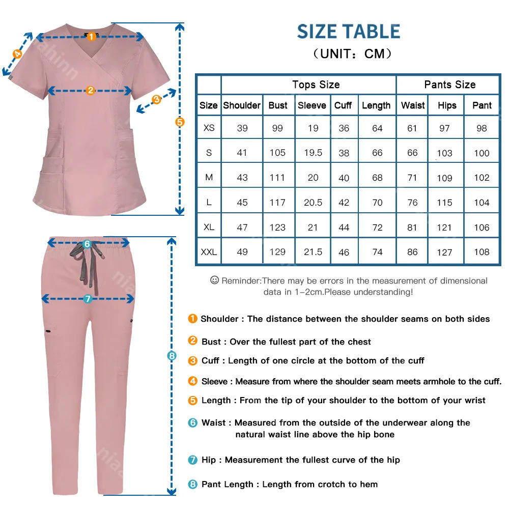 Multicolor Solid Color Pharmacist Work Clothes Beautician Lab Workwear Nursing Uniforms Pet Clinic Veterinary Wholesale 250530