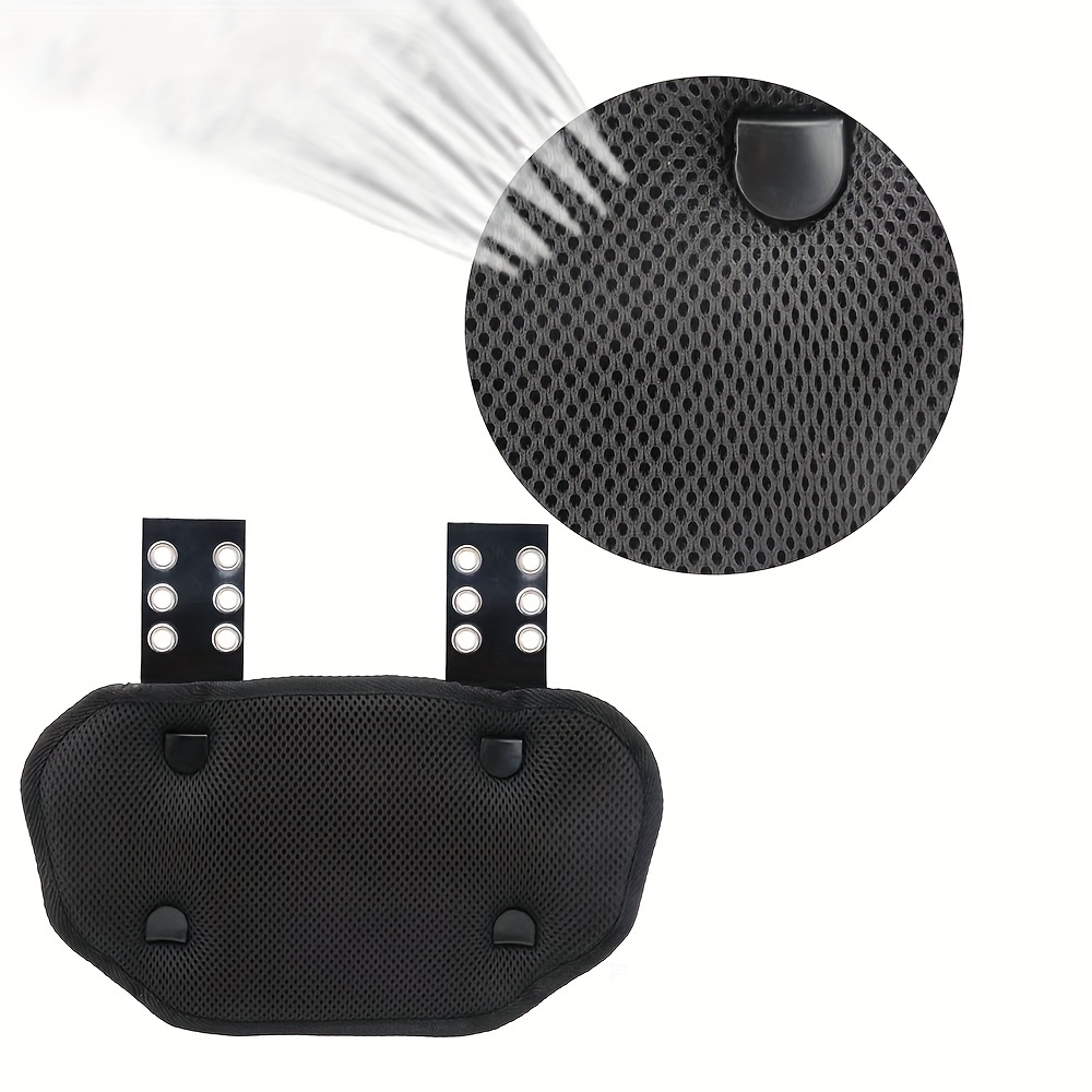 Protective Spinal Guard with Hard Shell Design Durable Football Back Plate for Multi-Age Use