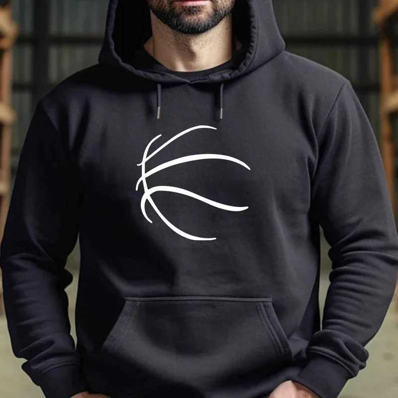 2025 New Trend Mens Hoodies Urban Fashion Hooded Long Sleeved Pullover High Quality Male Casual Sports Basketball Sweatshirts W250530