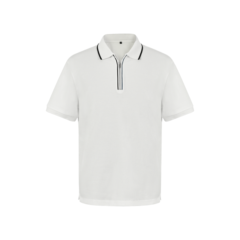 BXS/Business - Ready Short Sleeve Polo for Men/Luxury designer/designer t shirt/polo shirt/golf t shirt/essentials/Short-sleeved polo shirt/beige/gray