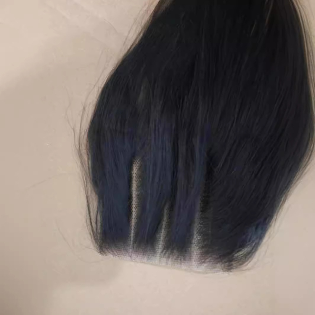 Closure 4*4 Three Part Large In Stock Transparent Lace Three Part Hair