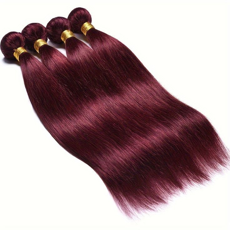99J E wine red burgundy color human hair bundles