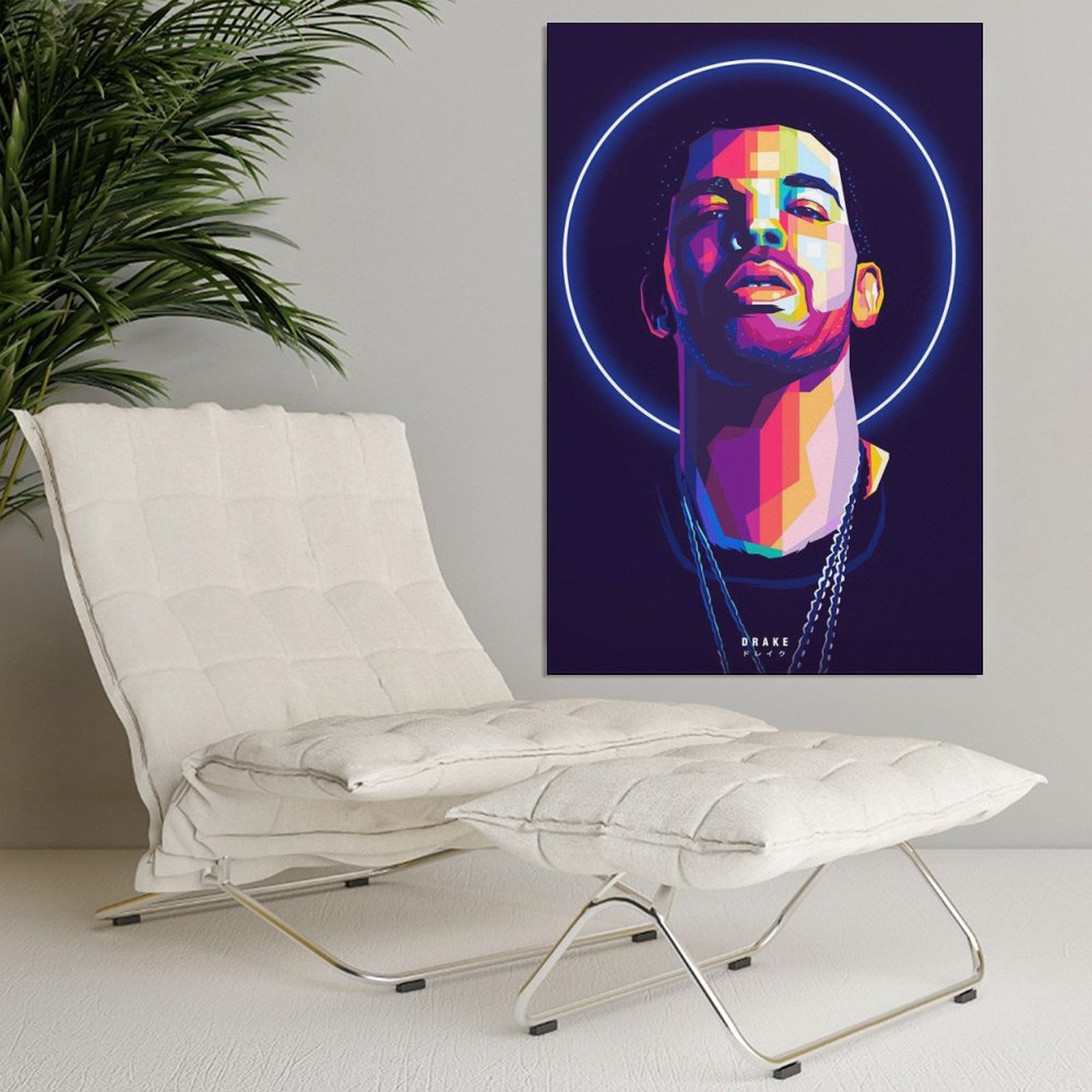 Wall Art Painting RAPPER Drake HIP HOP Canvas Prints Wall Painting Wall Art Decor Print Picture Paintings for Living Room Home Decor Luxury Unframe