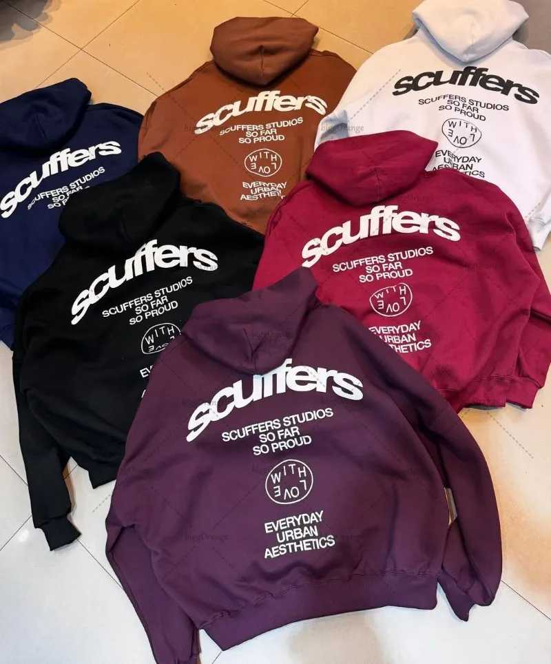 Harajuku Retro Rock Letter Print Oversized Hoodie Streetwear Men Y2k 2025 American Hip-hop Punk Trendy Casual Sweatshirt Women W250530