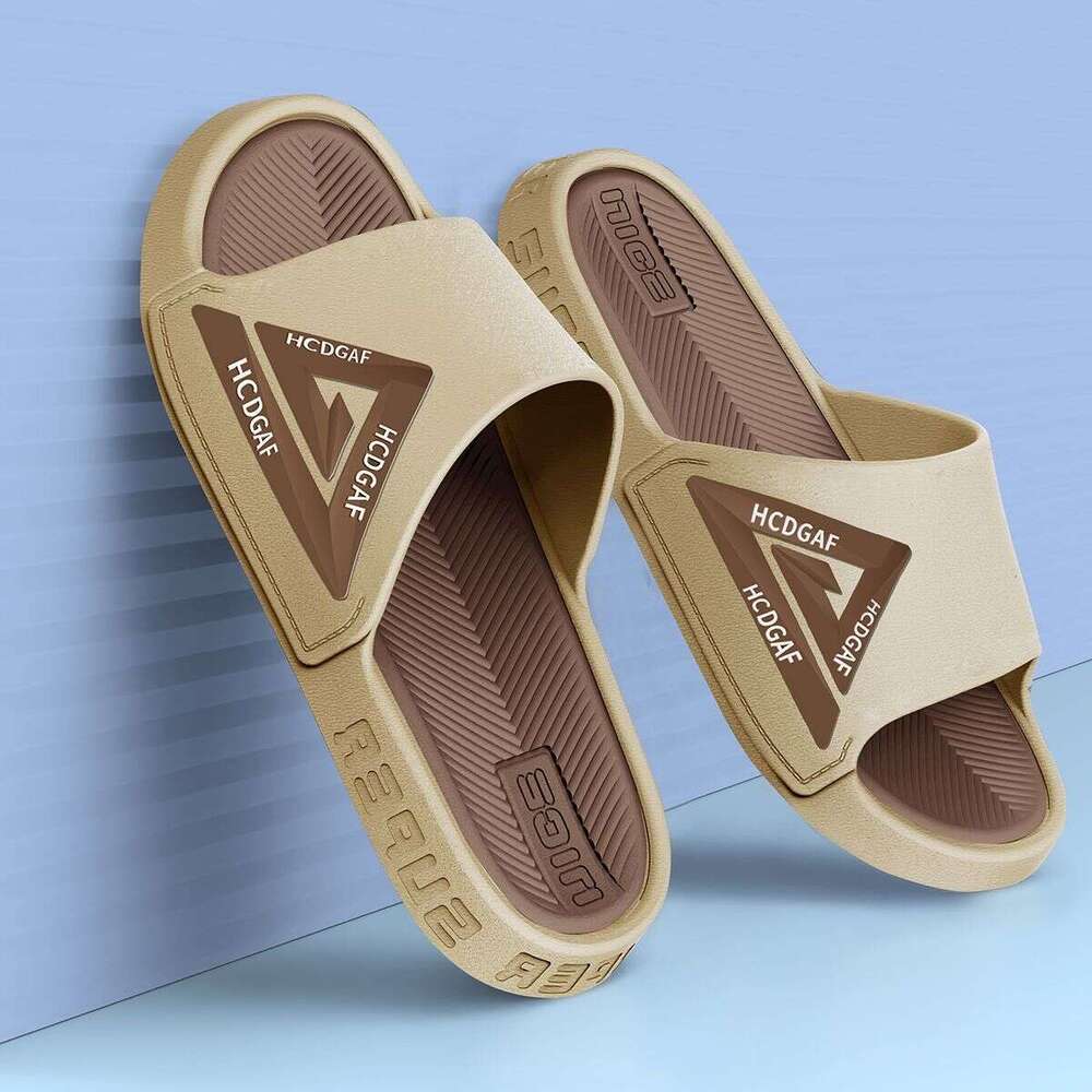 Designer Slippers For Men's Home Use, Summer Outdoor Wear, Anti Slip, Anti Odor, Indoor And Outdoor Wear Resistance, Sports Cool Slippers For Men