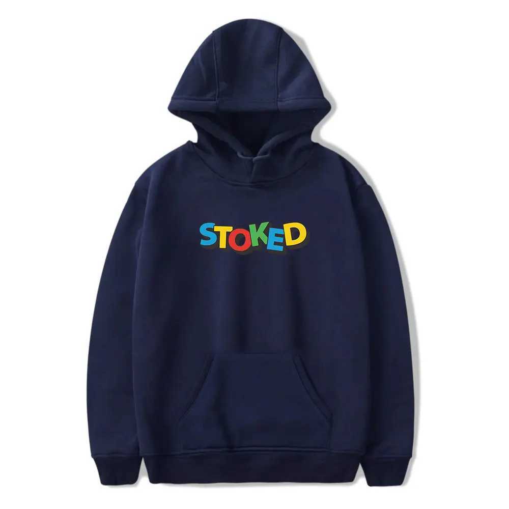 Stokes Twins Stoked Vintage 90s Hoodie Men and Women Harajuku Hip-hop Sports Outerwear Spring Sweatshirt Pullover W250530